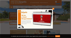 Desktop Screenshot of hotelmargareta.hu